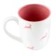 Pink Running Deer Decorative Handcraft Ceramic Coffee Mug